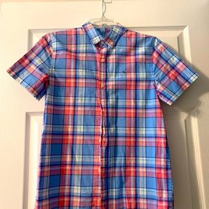 Boys 12-14 vineyard vines shirt sleeve shirt